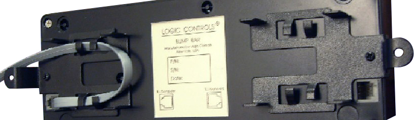 Picture of Logic Controls KB17WMBR-BK KB1700NR Wall Mounting Bracket&#44; Black