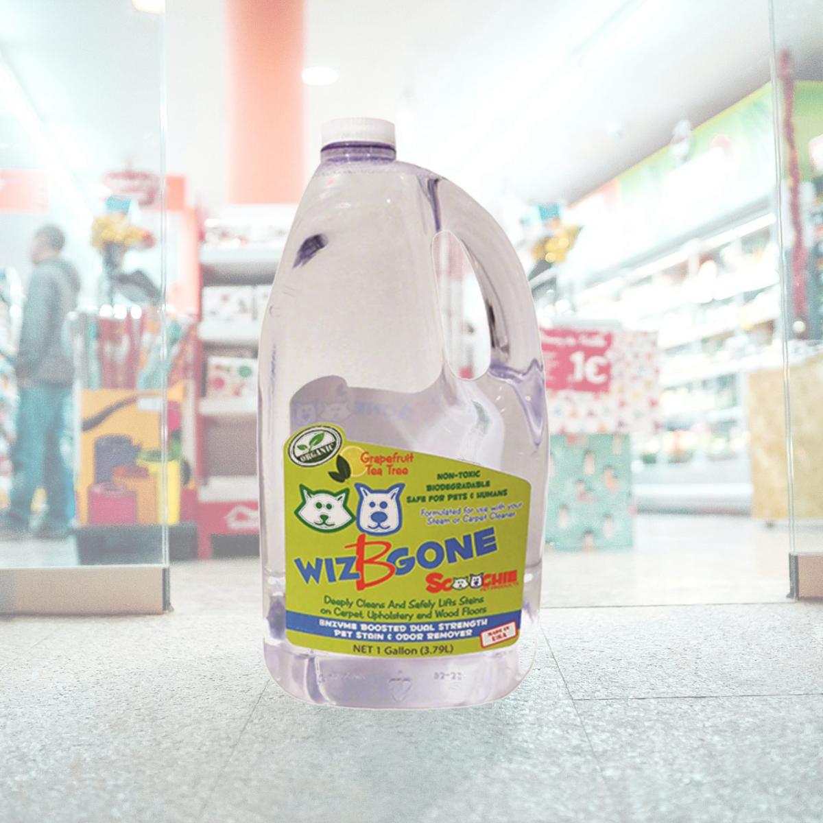 Picture of Schoochie Pet 110 Gallon Wiz B Gone Stain & Odor Remover for Carpet and Upholstery