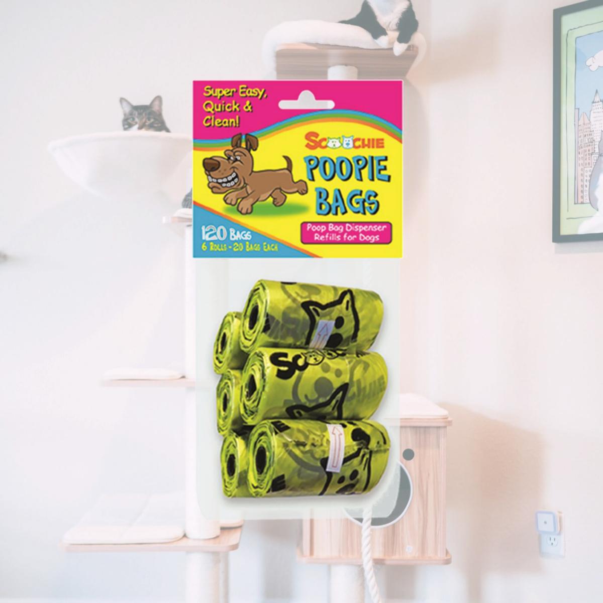 Picture of Schoochie Pet 401 Poop Dog Waste Poop Bags - 6 Pack