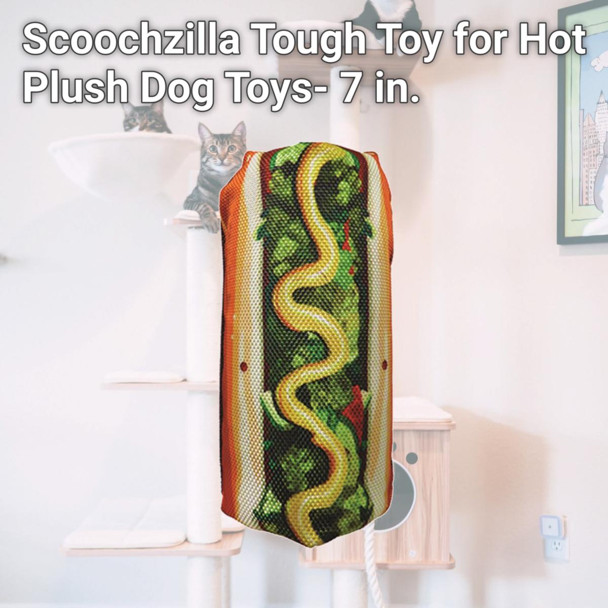 Picture of Schoochie Pet 501 Scoochzilla Tough Toy for Hot Plush Dog Toys- 7 in.