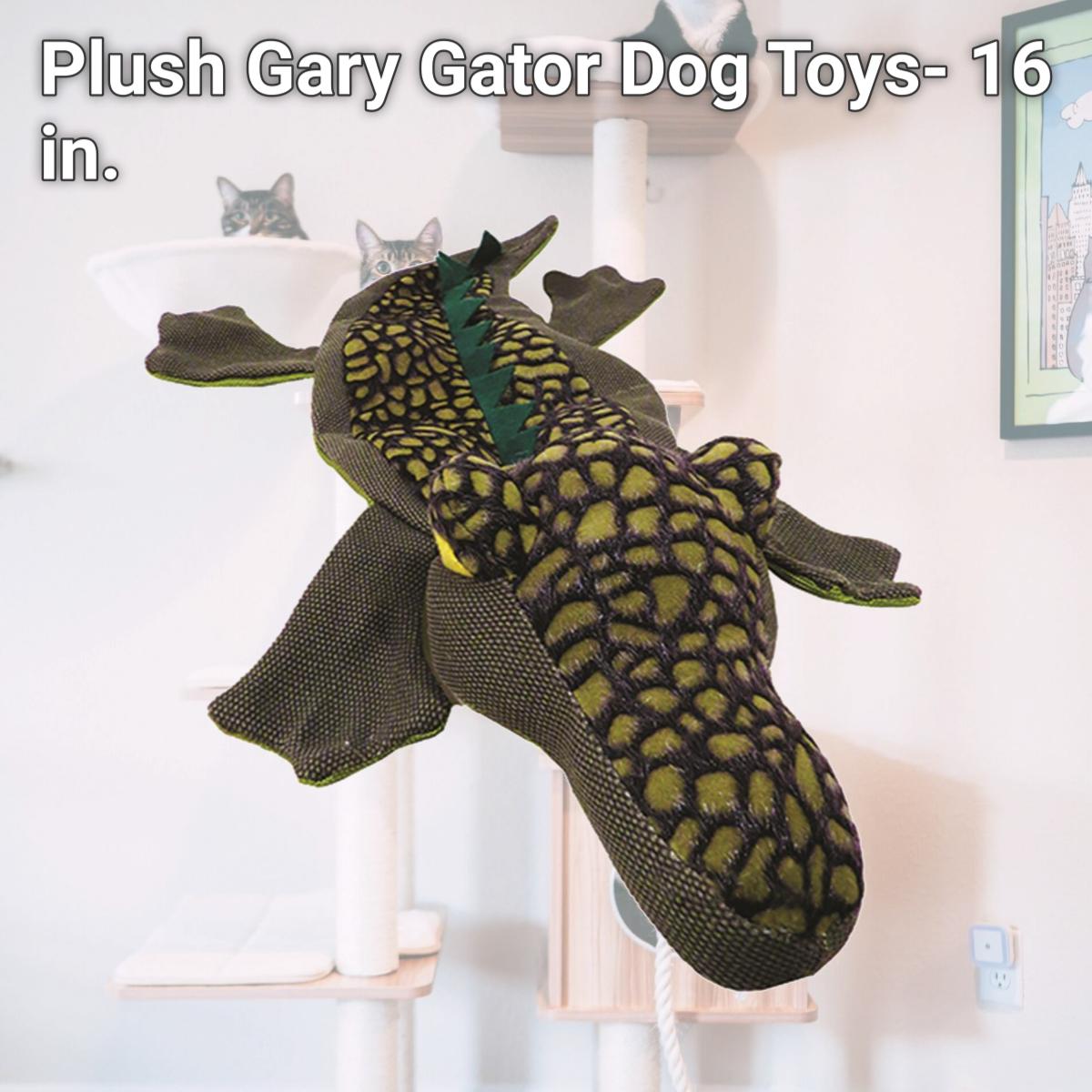 Picture of Schoochie Pet 506 Plush Gary Gator Dog Toys- 16 in.