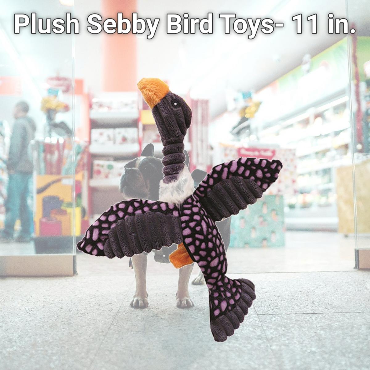 Picture of Schoochie Pet 507 Plush Sebby Bird Toys- 11 in.