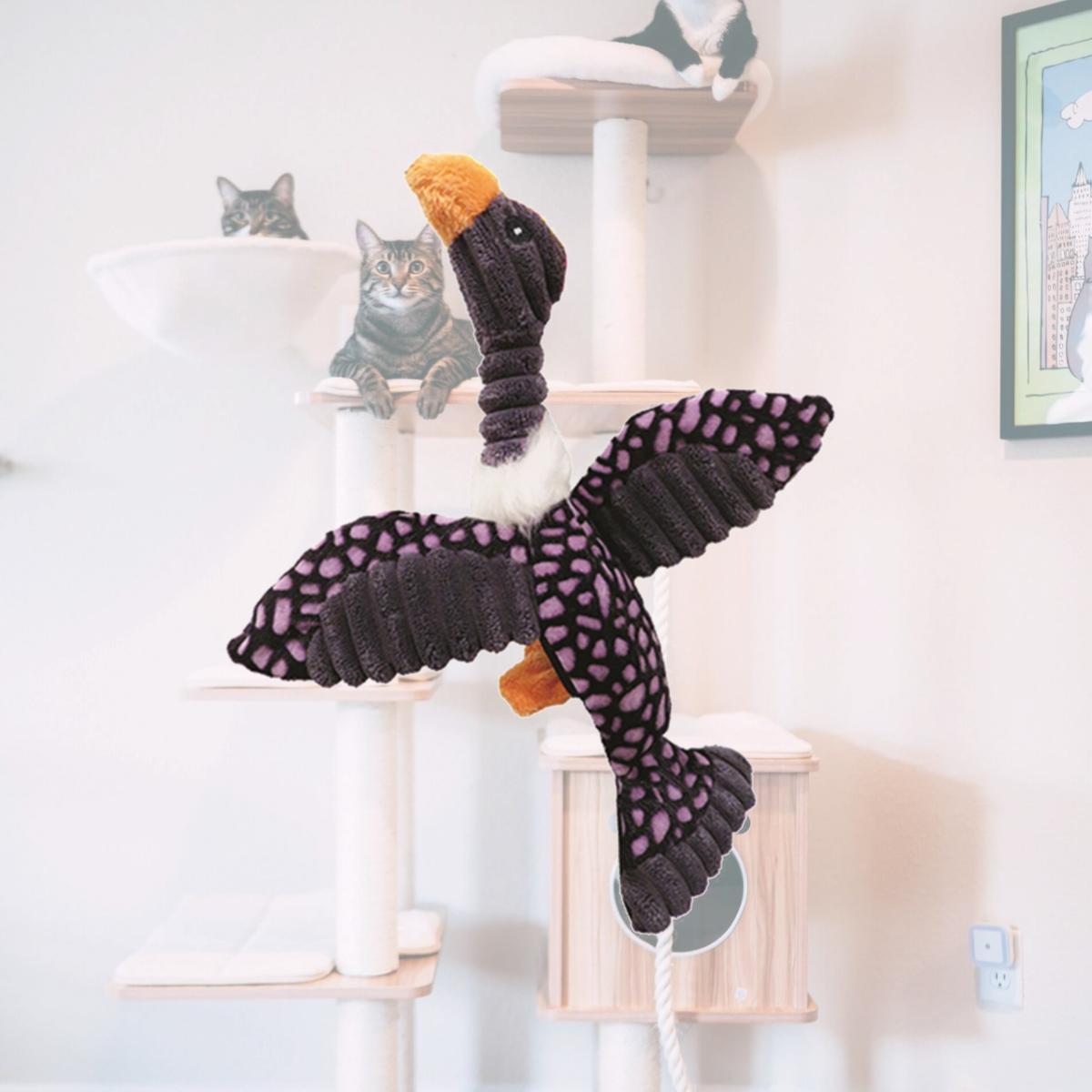 Picture of Schoochie Pet 507 Plush Sebby Bird Toys- 11 in.