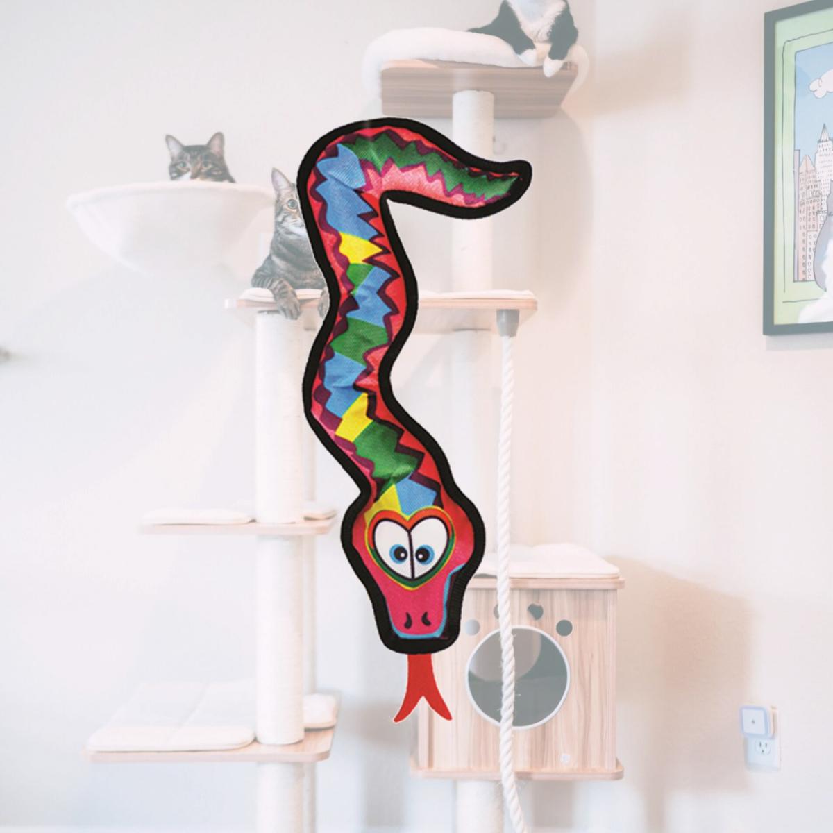 Picture of Schoochie Pet 508 Plush Staci Snake Toys- 16 in.