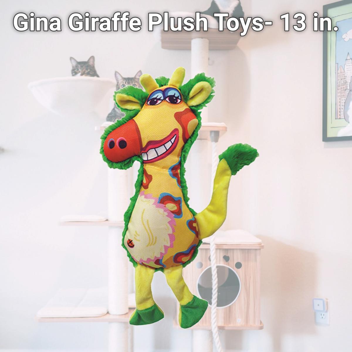 Picture of Schoochie Pet 545 Gina Giraffe Plush Toys- 13 in.