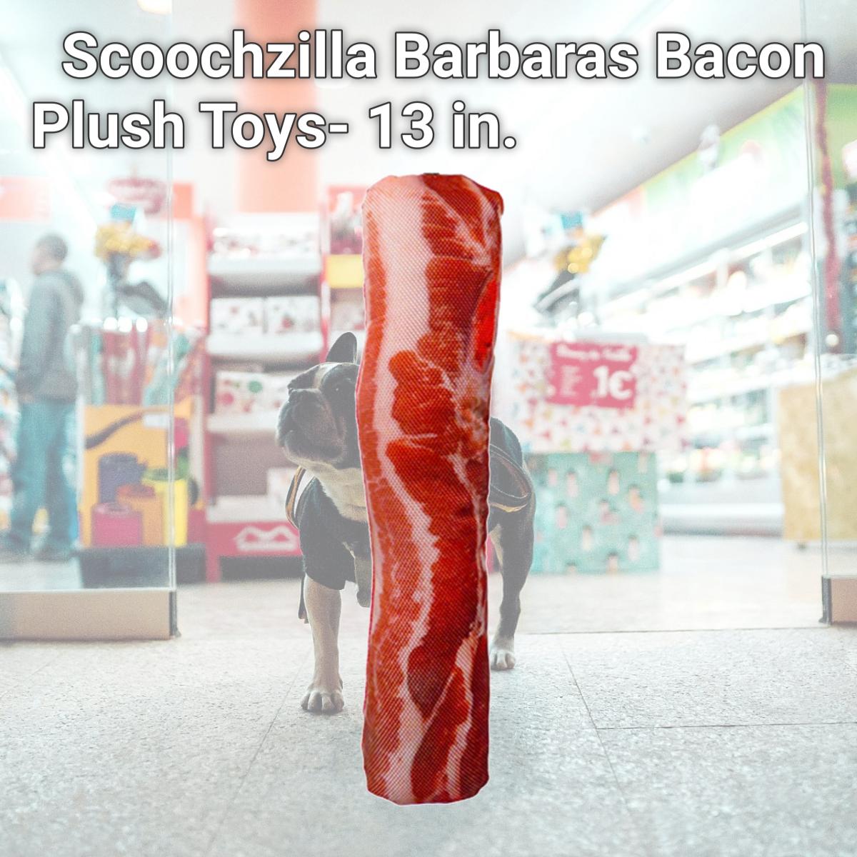 Picture of Schoochie Pet 535 Scoochzilla Barbaras Bacon Plush Toys- 13 in.