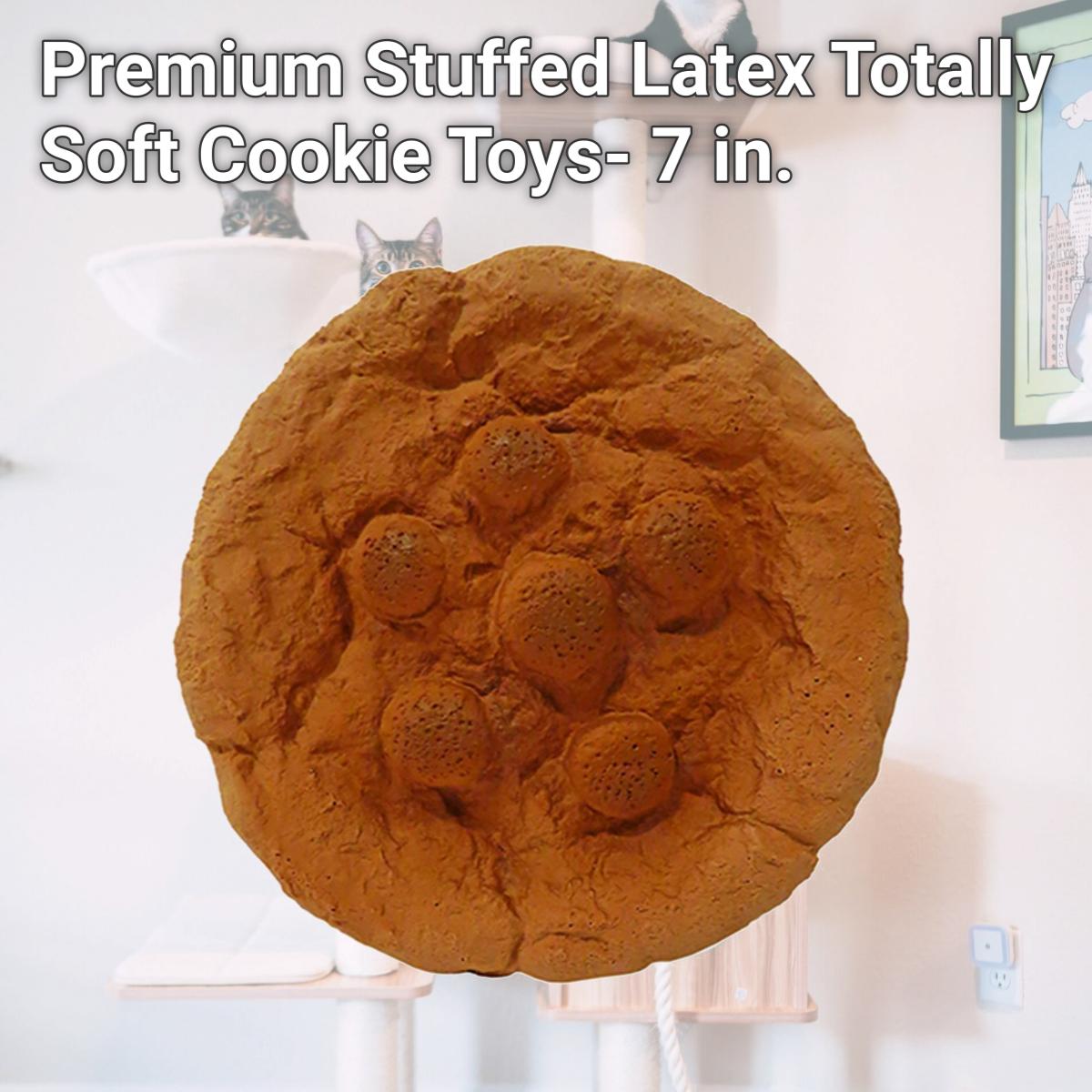 Picture of Schoochie Pet 701 Premium Stuffed Latex Totally Soft Cookie Toys- 7 in.