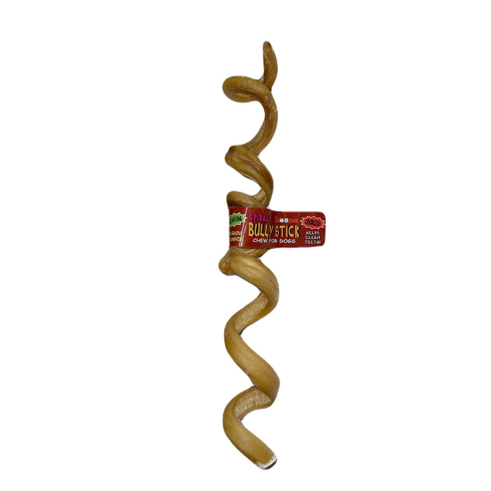 Picture of Scoochie Pet Products 217 12 in. Spiral Bully Stick Treats