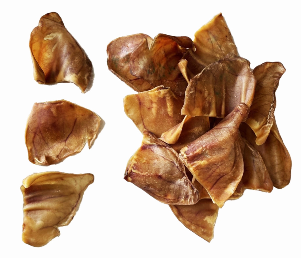 Picture of Scoochie Pet Products 319 Irradiated Pig Ears Bulk Treats in Box - 60 Boxes per Pallet - Pack of 100