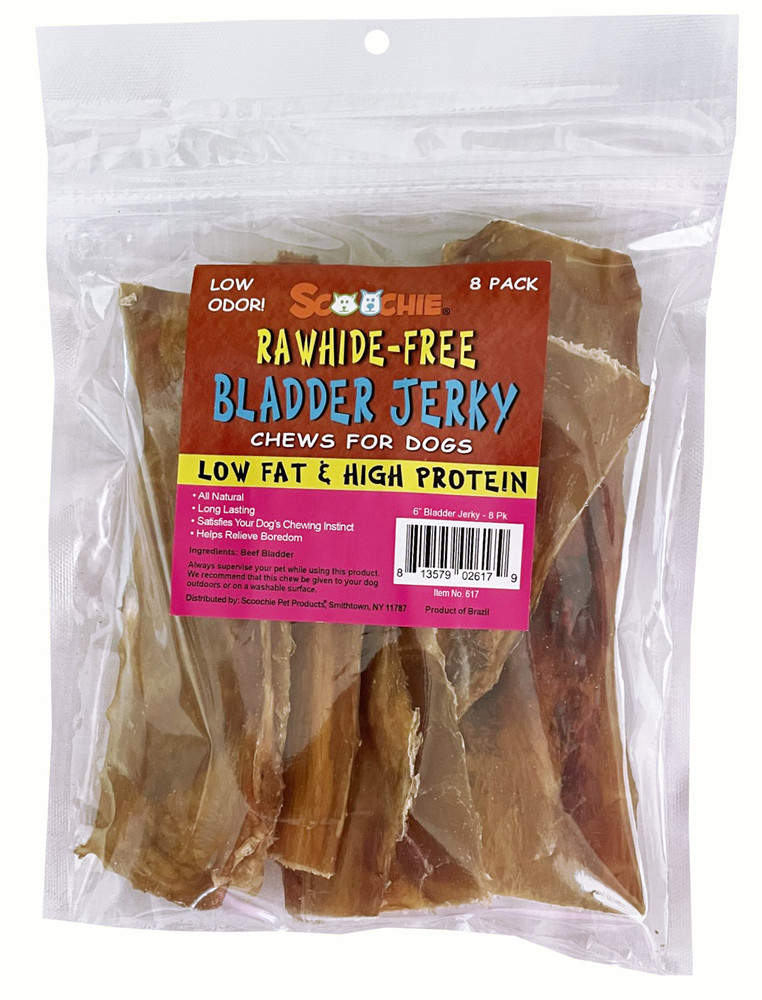 617 6 in. Flat Bladder Strips in Zip Lock Bag - Pack of 8