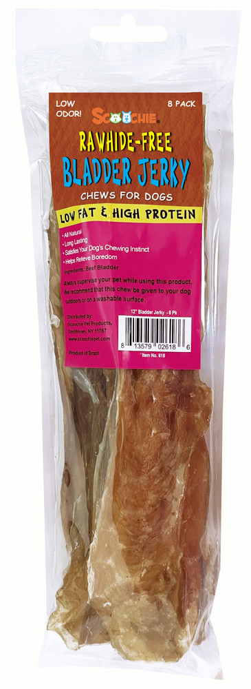 618 12 in. Flat Bladder Strips in Zip Lock Bag - Pack of 8
