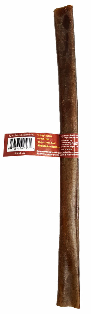 Picture of Scoochie Pet Products 723 12 in. CS Deluxe Collagen Stick Treats