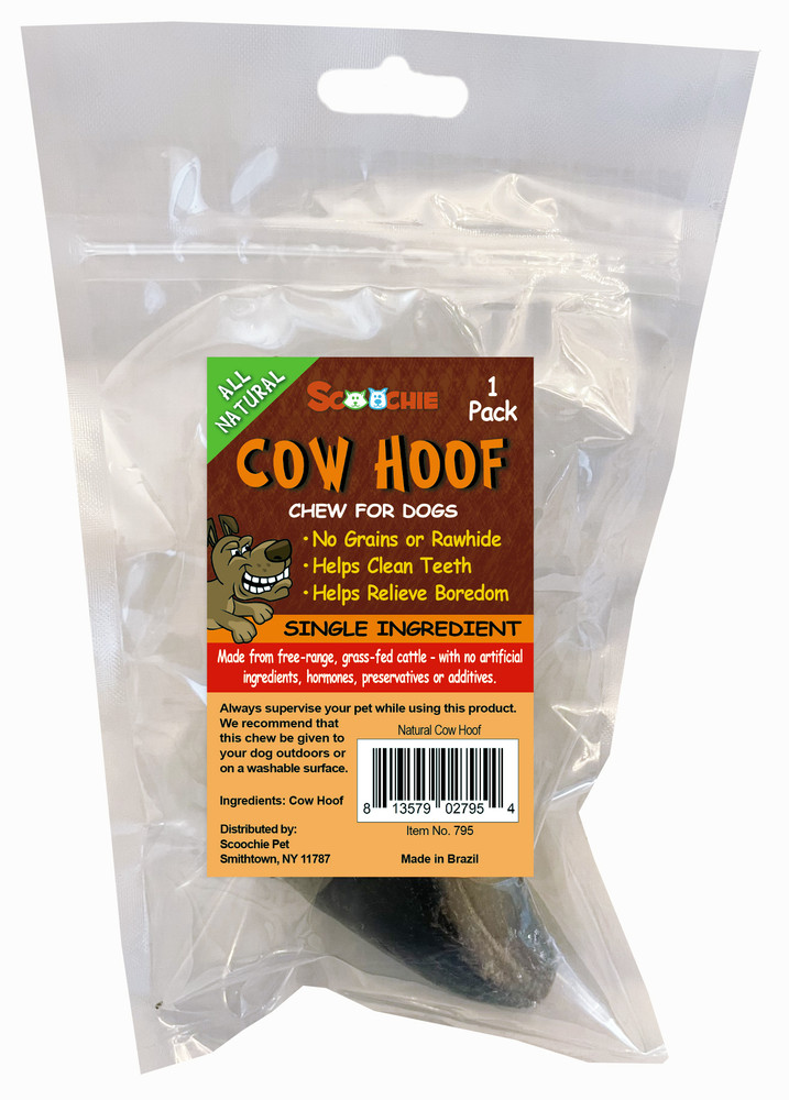 Picture of Scoochie Pet Products 795 Cow Hoof Chew for Dogs