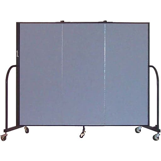 3 Panel Standing Partition, 5 ft. x 5 ft. 9 in.
