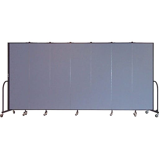 7 Panel Standing Partition, 6 ft. 8 in. x 13 ft. 1 in.