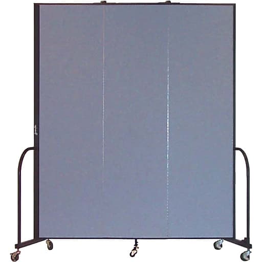 3 Panel Standing Partition, 7 ft. 4 in. x 5 ft. 9 in.
