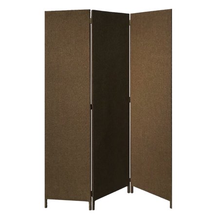 Picture of Screen Gems SG-360 3 Panel Fabric Soho Screen - Brown