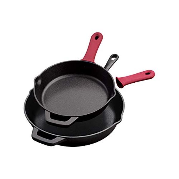 Picture of Tramontina 016017130722 Cast Iron Skillets&#44; 2 Piece