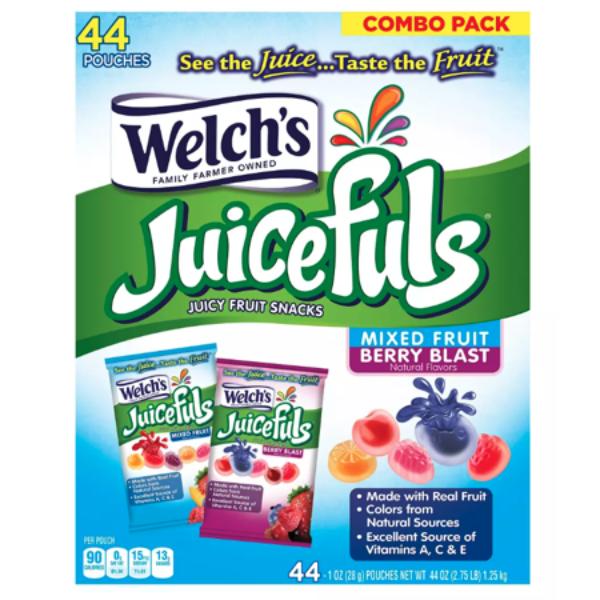 Picture of Welchs 034856441489 Juicefuls Mixed Fruit & Berry Blast&#44; 44 Count