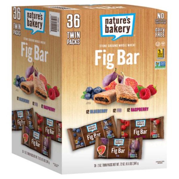 Picture of Natures Bakery 47495492095 Fig Bar Variety Pack Bundle&#44; 36 Piece