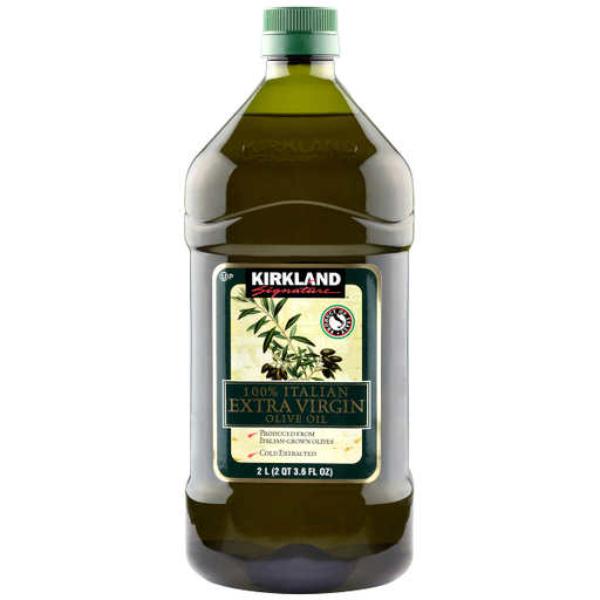 Picture of Kirkland Signature 096619710553 2 Liter Extra Virgin Italian Olive Oil