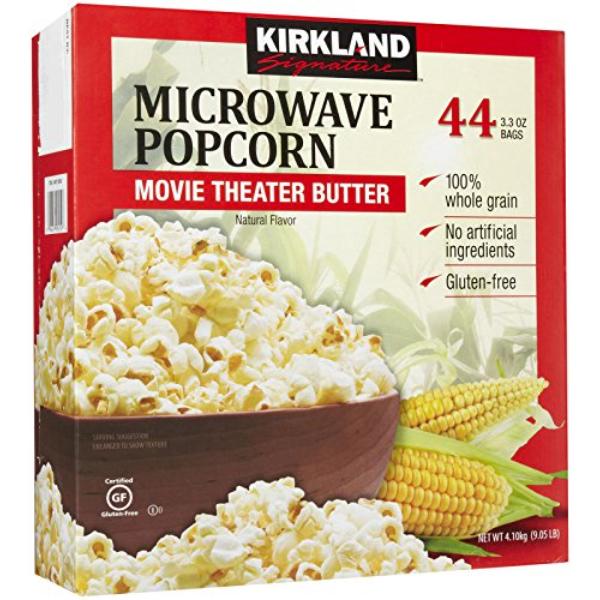 Picture of Kirkland Signature 096619955596 3.3 oz Microwave Popcorn&#44; 44 Count