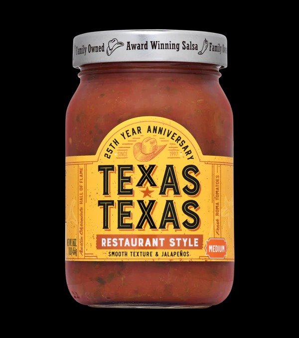 TX 829 Restaurant Style Salsa, Medium - Pack of 6