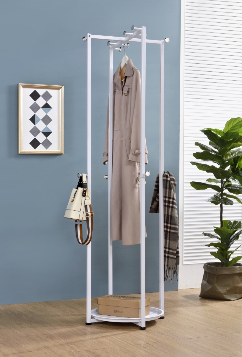 Bennett Coat Rack, White