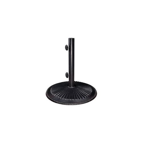 Picture of Coral SSBW509 Cast Iron Free Standing Umbrella Base&#44; Black