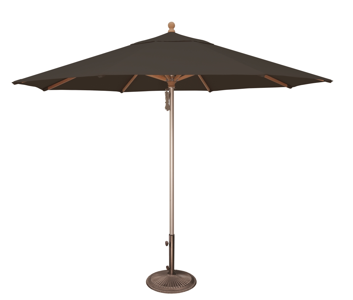 Lasco Fittings Incsimplyshade Ssuwa811ss A5408 Ibiza 11 Ft Sunbrella Wood Aluminum Umbrella Black Dailymail