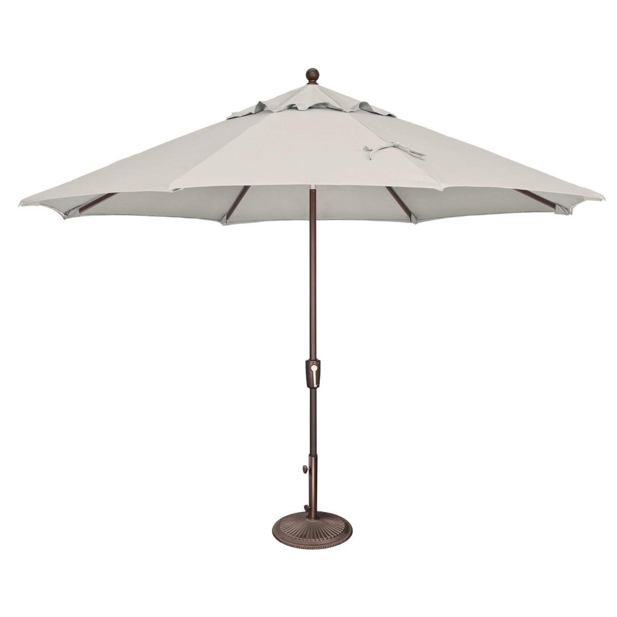 SSUM92-1109-A5404 11 ft. Catalina Octagon Push Button Umbrella - Natural