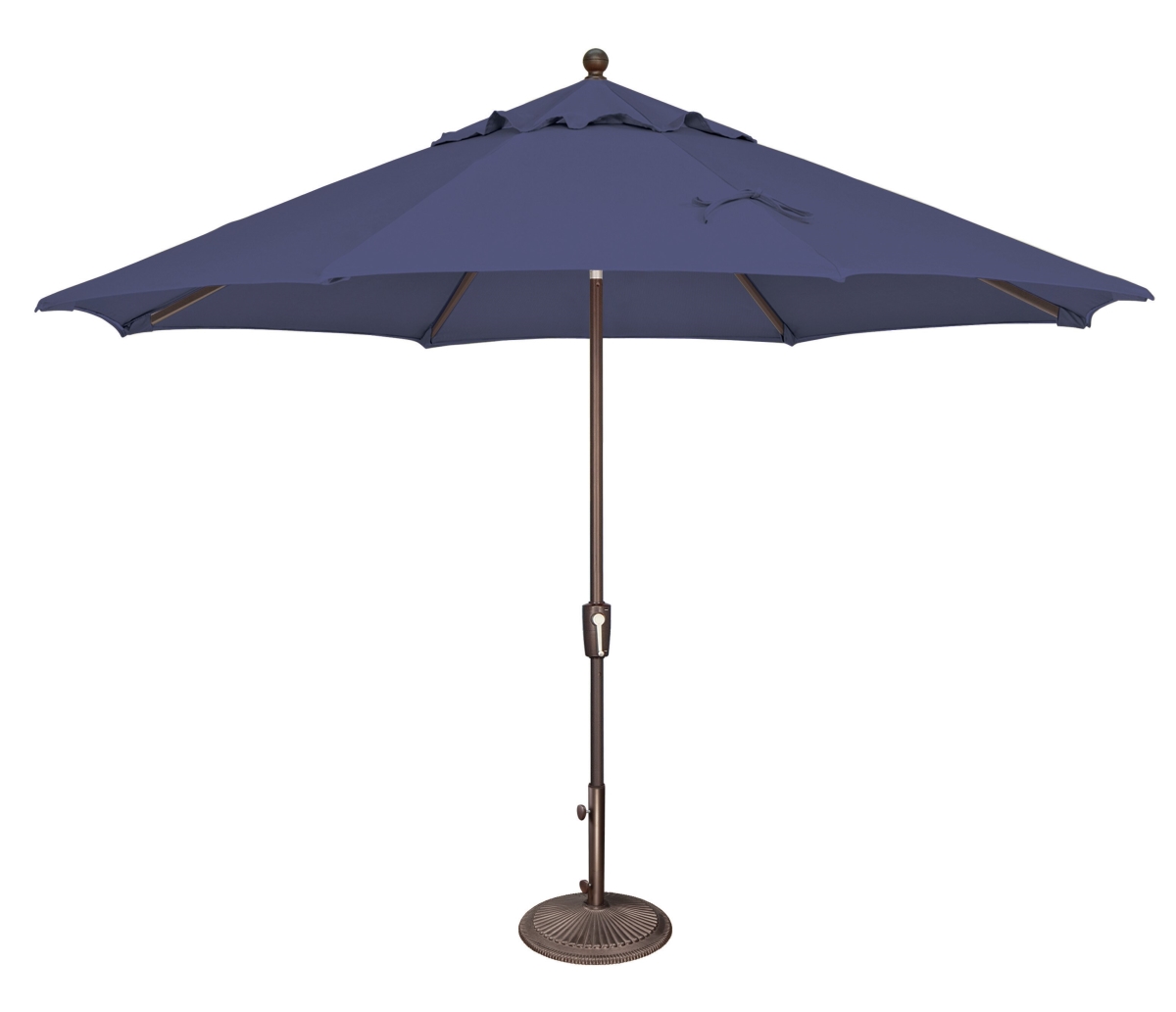 11 ft. Catalina Octagon Push Button Umbrella - Navy