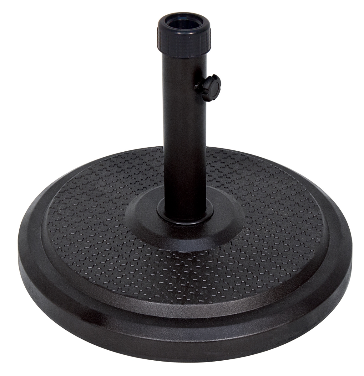 Clyde Modern Classic Black Concrete Outdoor Umbrella Base