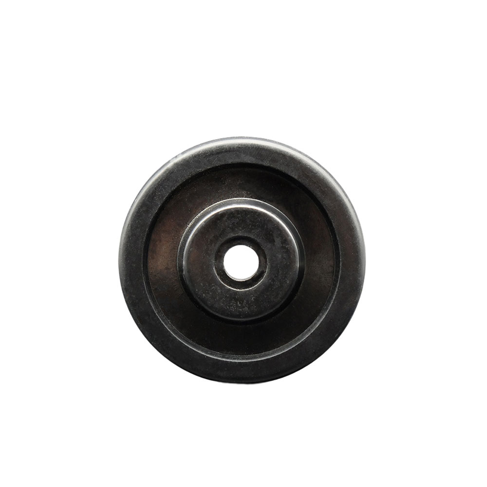 SCC - 3" Soft Rubber Wheel Only - 3/8" Bore - 175 lbs Capacity