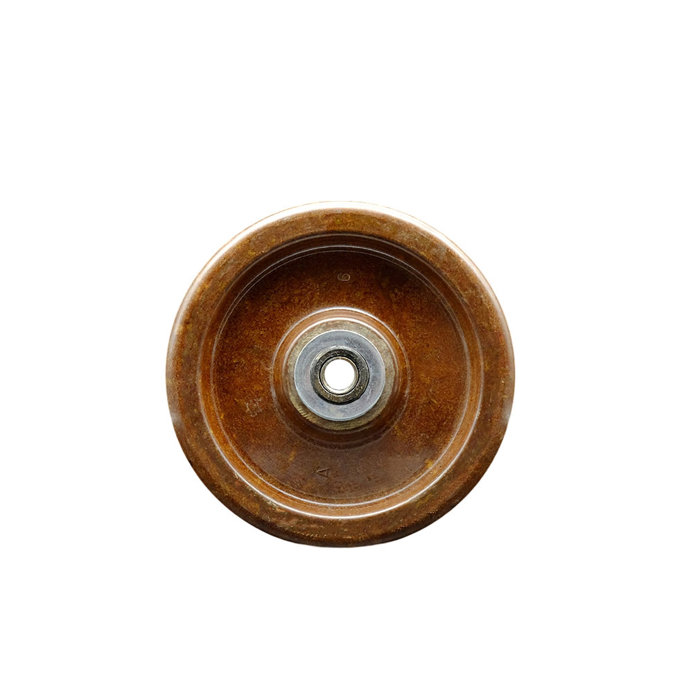 SCC-PHRHT615-38 6 x 1.5 in. High Temperature Phenolic Wheel with Roller Bearing - 0.38 in. Bore