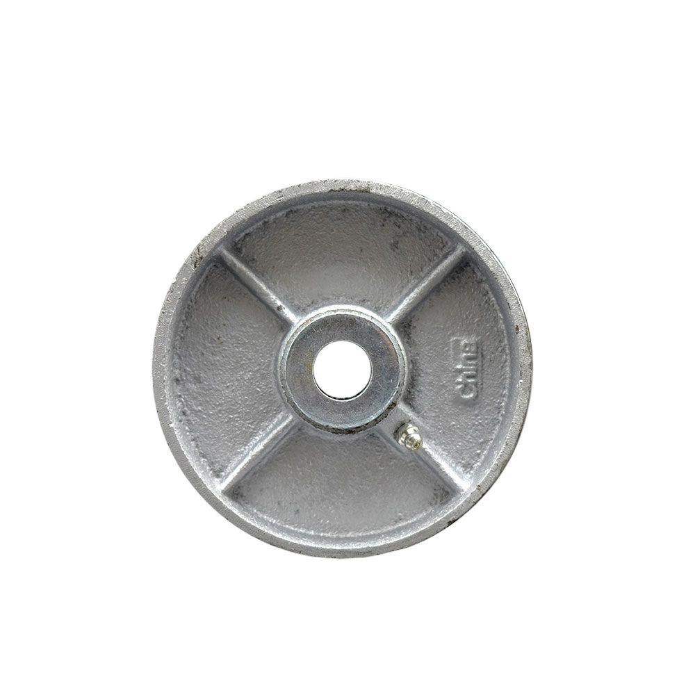 Semi Steel Cast Iron Wheel - Black - 5 in. - 1 Wheel - 600 lbs Capacity