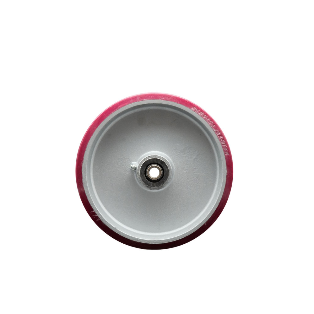 SCC-PAR820 8 x 2 in. Polyurethane on Aluminum Wheel Only with Roller Bearing - 0.5 in. Bore