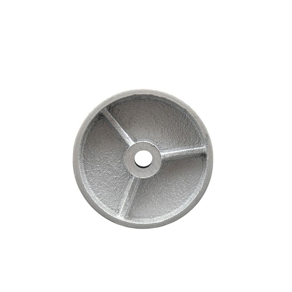SCC - 4" Semi Steel Cast Iron Wheel Only - 1/2" Bore - 350 lbs Capacity