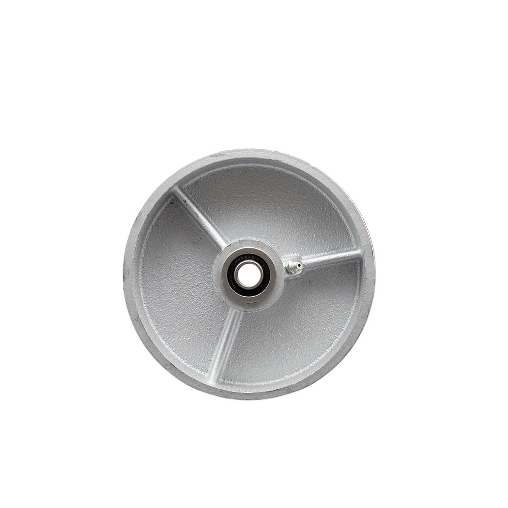 SCC-SSB520 5 x 2 in. Semi Steel Cast Iron Wheel Only with Precision Ball Bearing 0.5 in. Bore