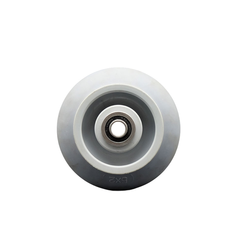 SCC-TPRBD520 5 x 2 in. Thermoplastic Rubber Donut Tread Wheel Only with Precision Ball Bearing 0.5 in. Bore