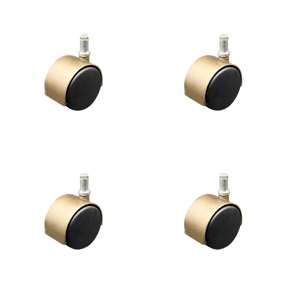 Office Chair Casters - Windsor Antique - Set of 4 - Durable Nylon Wheels
