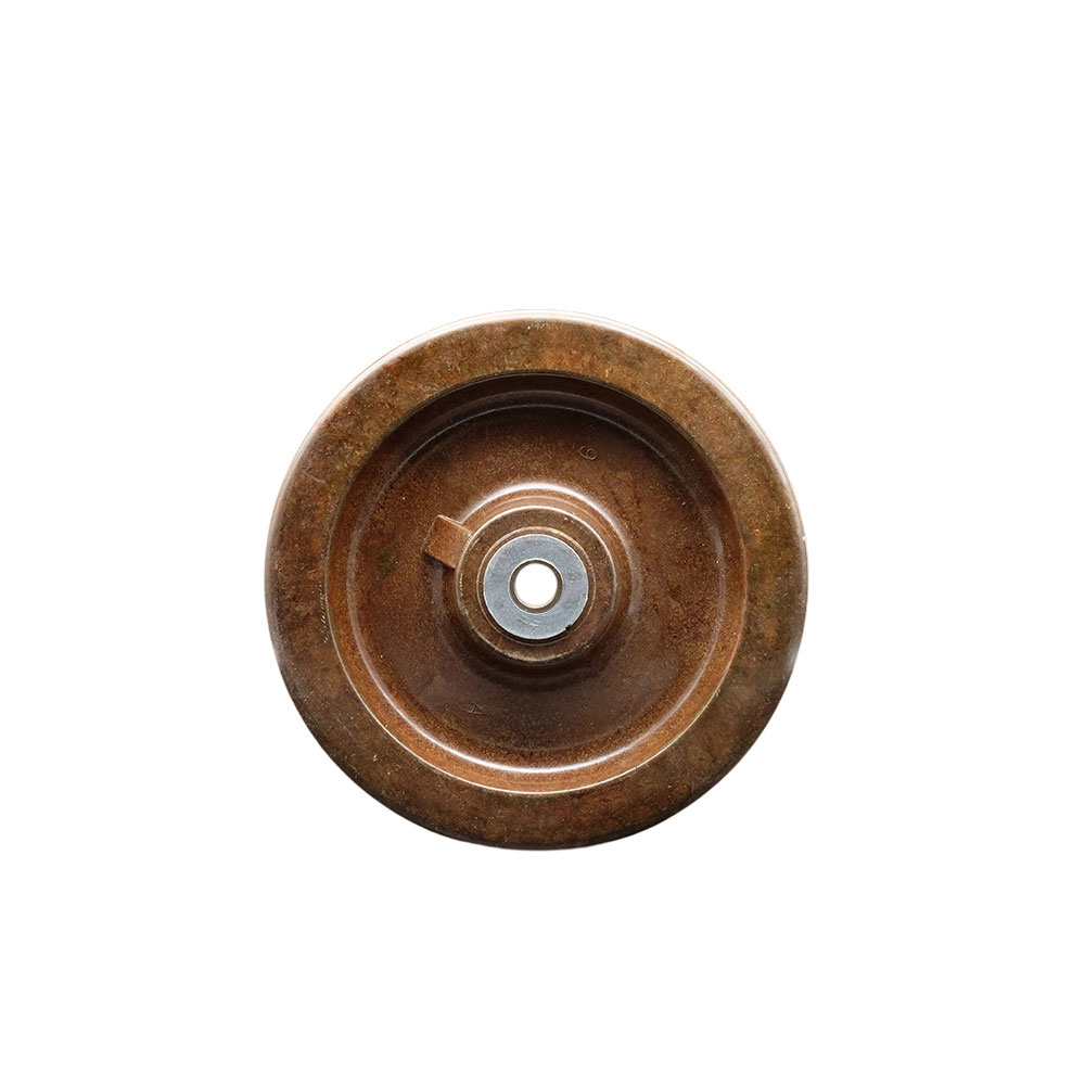 SCC-PHRHT820 8 x 2 in. High Temperature Phenolic Wheel with Roller Bearing 0.5 in. Bore
