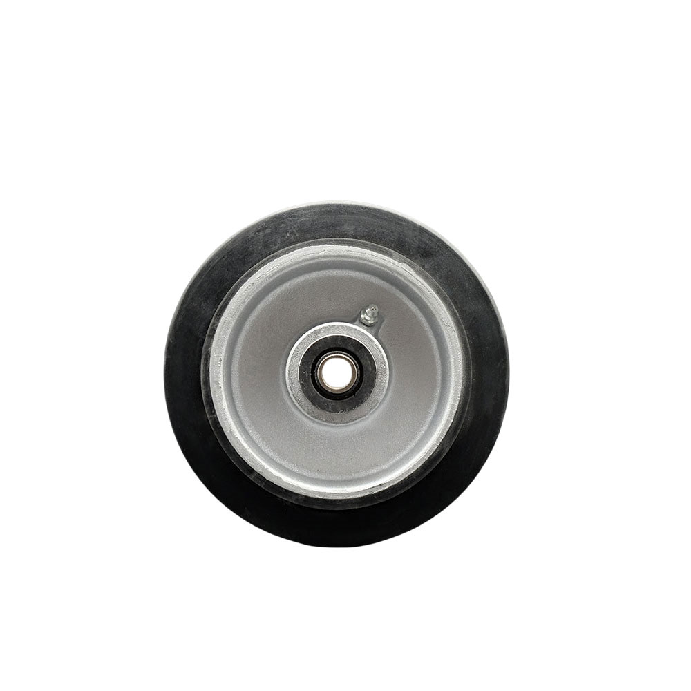 SCC-RAR620 6 x 2 in. Rubber on Aluminum Wheel Only with Roller Bearing 0.5 in. Bore