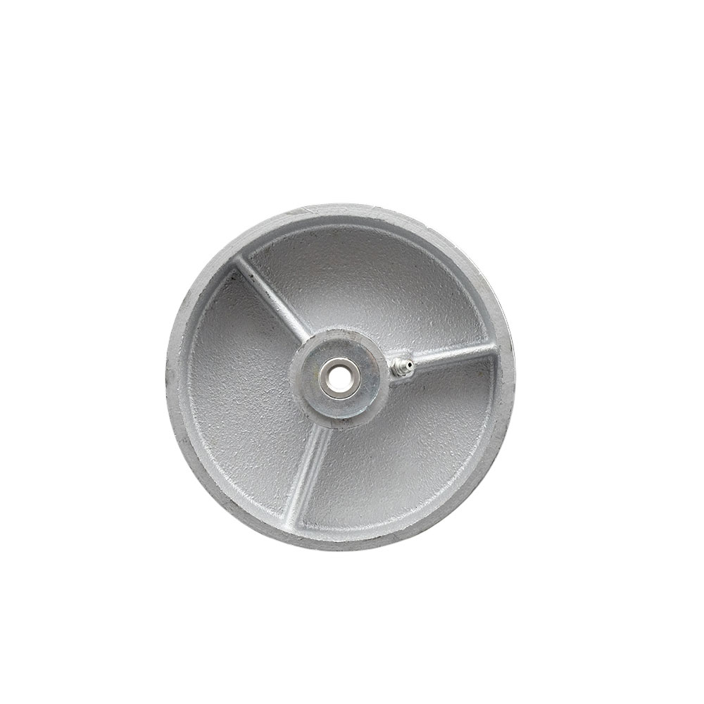 Semi Steel Cast Iron Wheel - Black - 5 x 2 in. - 1000 lbs Capacity