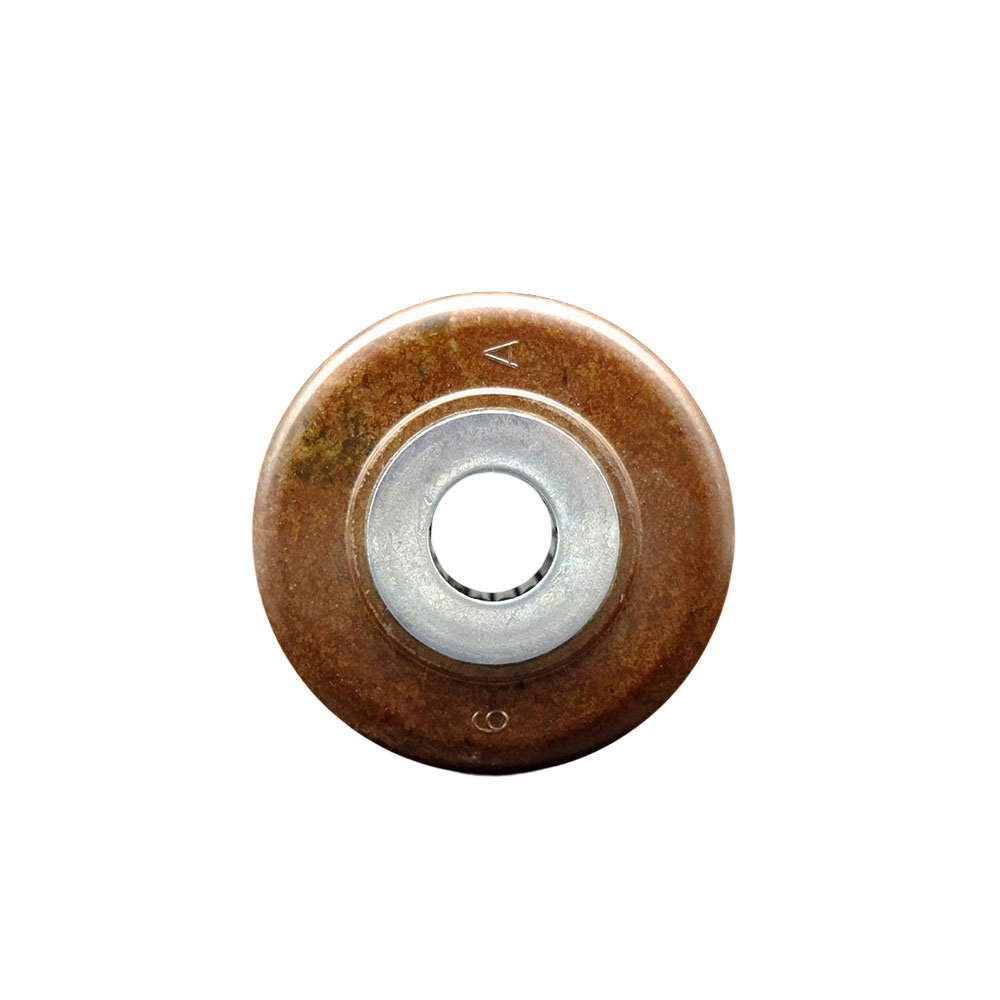 SCC-PHRHT315 3 x 1.5 in. High Temperature Phenolic Wheel with Roller Bearing 0.5 in. Bore