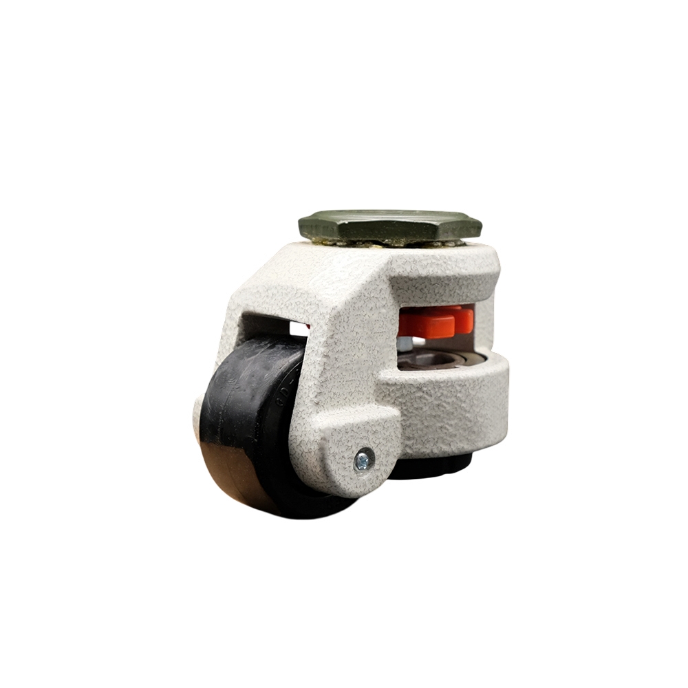SCC-TSLV20S50-NYR-330-DC Nylon Swivel Threaded Stem Caster with 1.97 in. Black Wheel & M12 x 1.75 x 18 mm Stem - 330 lbs Capacity per Caster