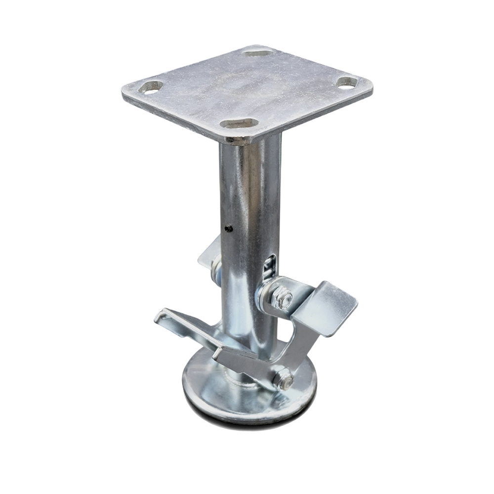 SCC-FL800DP 8 in. Double Pedal Floor Truck Lock with Top Plate