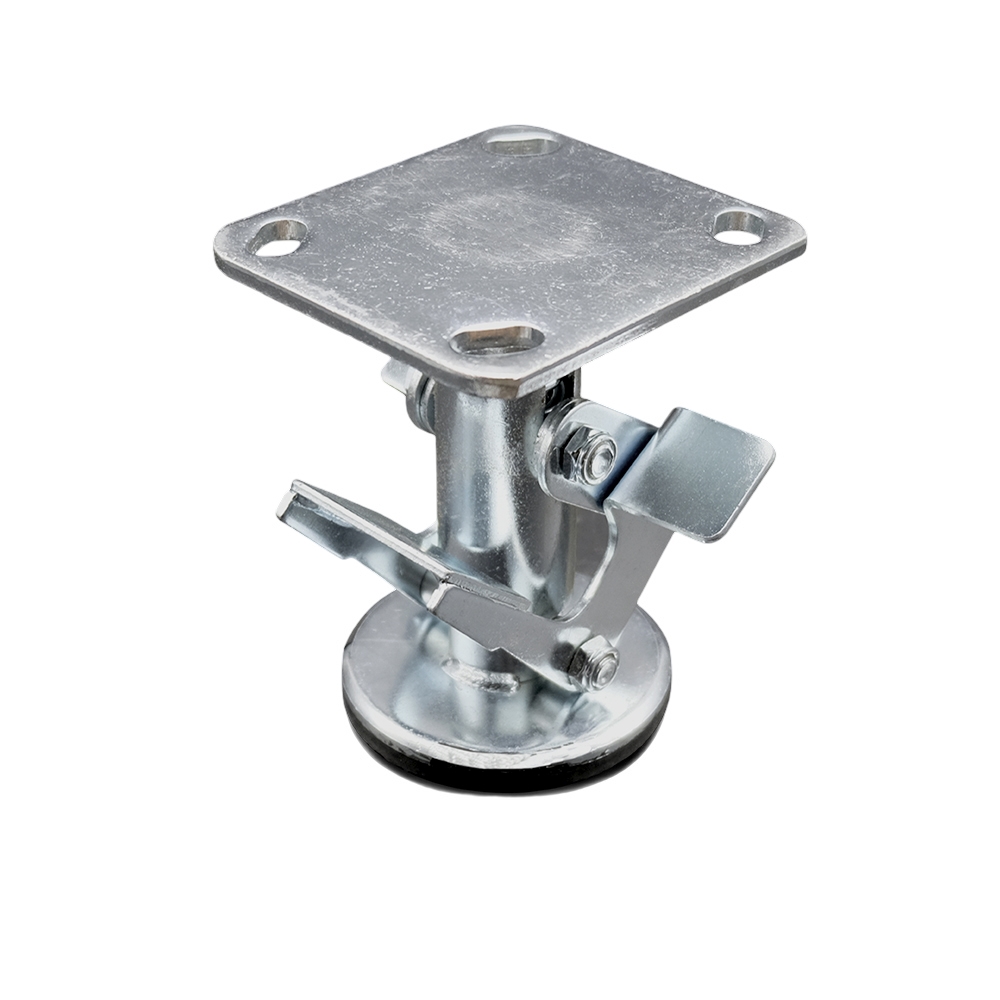 SCC-FL500DP 5 in. Double Pedal Floor Truck Lock with Top Plate