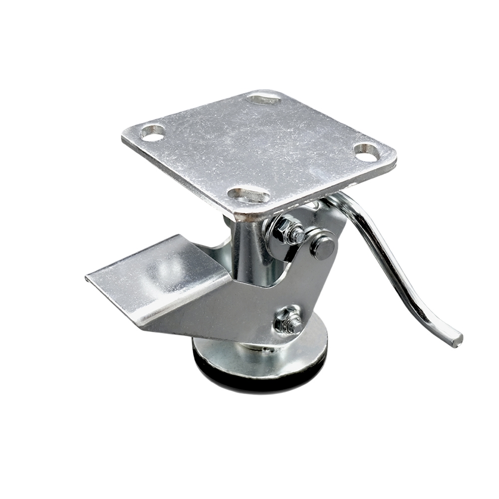 SCC-FL400KB 4 in. Kickbar Floor Truck Lock with Top Plate