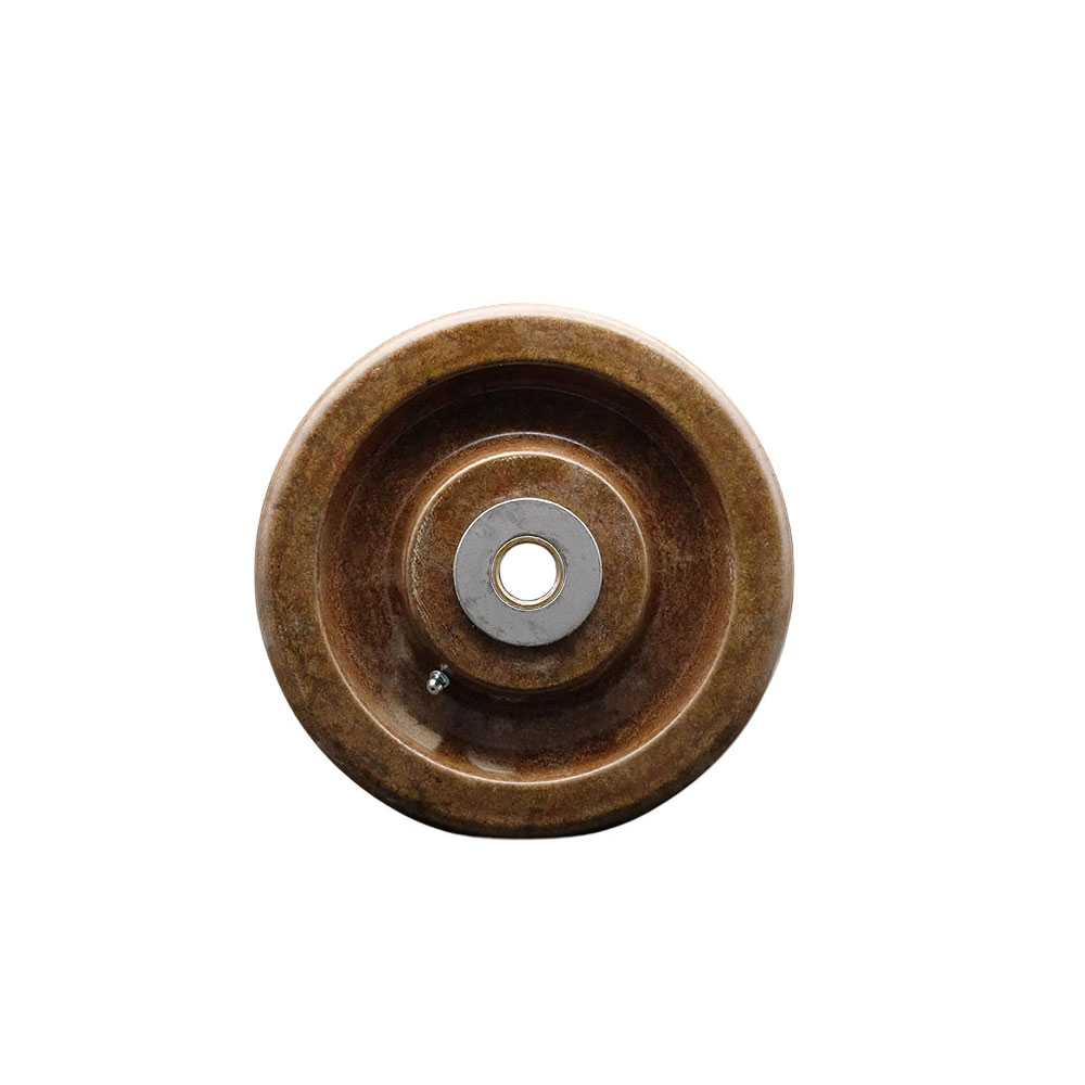 SCC-PHRHT830 8 x 3 in. High Temperature Phenolic Wheel with Roller Bearing - 0.75 in. Bore - 2500 lbs Capacity per Wheel
